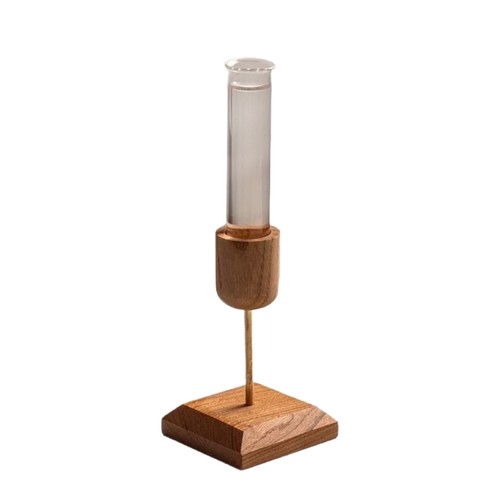Wooden stand with test tube - wooden,