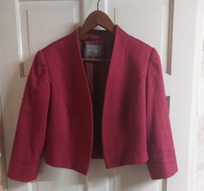 Phase Eight Burgundy Textured