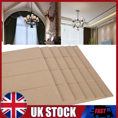 6pcs grooved mdf wall - 6pcs,