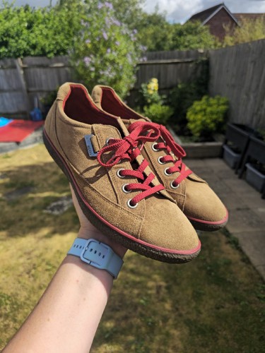 Ecco suede brown and - brown,