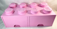 Lego bright pink storage - lego,