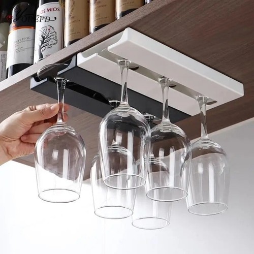 Under cabinet wine glass - wine, rack
