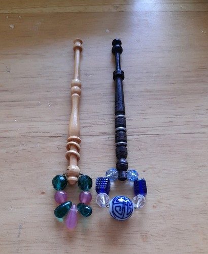 Wood lace bobbins - wood,