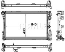 Mahle Radiator PREMIUM LINE -