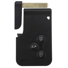 3 Button Smart Key Shell Card