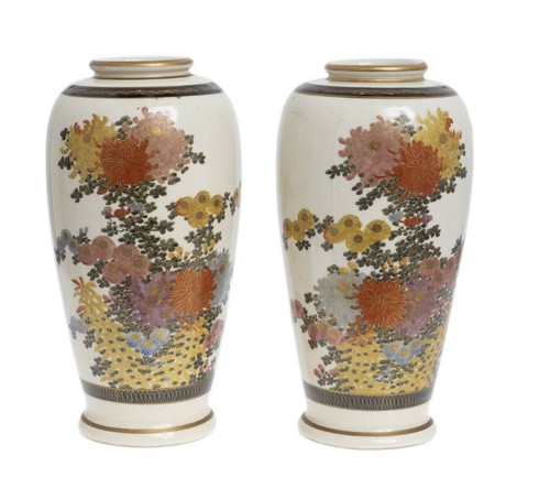 Pair antique japanese - pair,