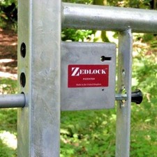 Gate lock Zedlock for metal gates equestrian farm fencing tools gate latch hunt