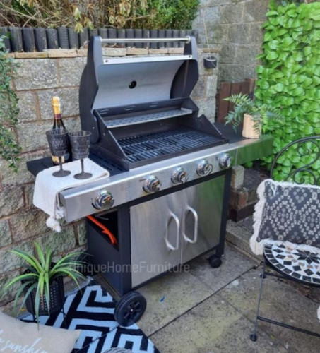 Large gas bbq - bbq, outdoor