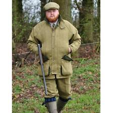 Mens GAME Light Derby Tweed Waterproof Hunting Shooting Jacket Teflon Coated
