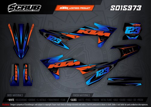 Graphics kit ktm sxf xc - sxf,