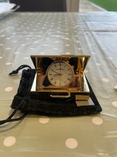 NEW Mappin & Webb Travel clock