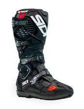 Sidi Crossfire 3 SRS Black Mx Boots Off-Road Motorcycle Motocross Enduro