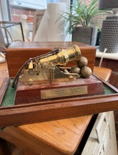 Brass presentation canon