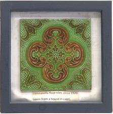 Antique Framed Campanella