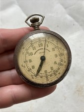 Antique Art Deco Sport Chronograph Pocket Watch Pocket Watch