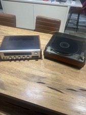 Golding Lenco GL 75 & Rotel RX-400 Solid State Stero Receiver Fully Working