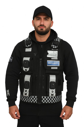 Viz security vest tactical - security,