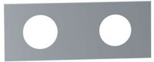 Vola 2-Hole Plate Silver