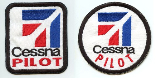 Cessna pilot patch set 3 - -,