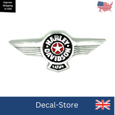 Harley Davidson Tank Side Fat Boy Medallion Badge Emblem
