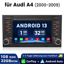 32G Android 13 Car Stereo For Audi A4 8E 8H B6 B7 2000-2009 Carplay GPS Sat Nav WIFI