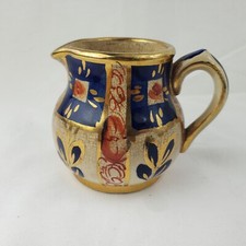 Antique Vintage Sudlows of Burslem creamer Imari Made In England