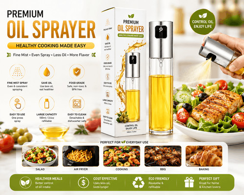 Oil spray bottle olive - olive,