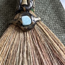 Witch broom crystal - witch,