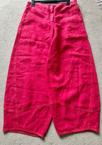 Oska linen barrel wide leg - barrel/wide,