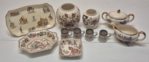 Mixed vintage pottery - mixed, china