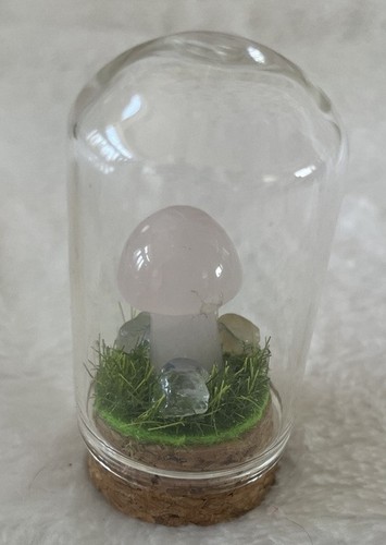 Mini crystal mushroom glass - mini,