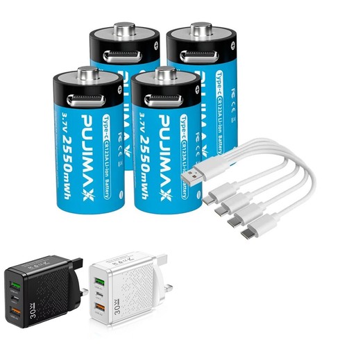Cr123a cr123 2550mwh - cr123, 3.7v