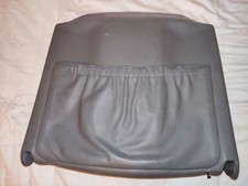 MERCEDES BENZ W126 W124 FRONT SEAT BACK LEATHER COVER LID