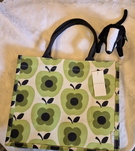 Orla kiely green apple tote - kiely,
