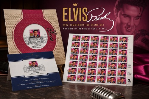 Elvis presley 1993 - usps, stamp