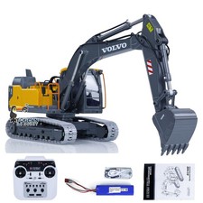 1:14 RC Excavator DoubleE EC160E Full Alloy RTR Metal Digger Model Light Servo
