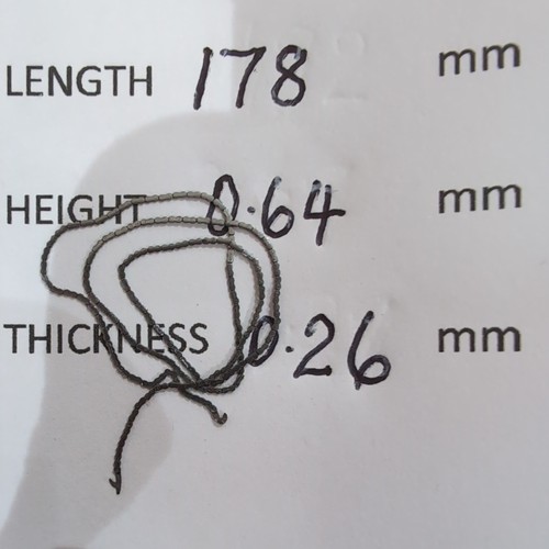 Fusee chain length - 178, mm