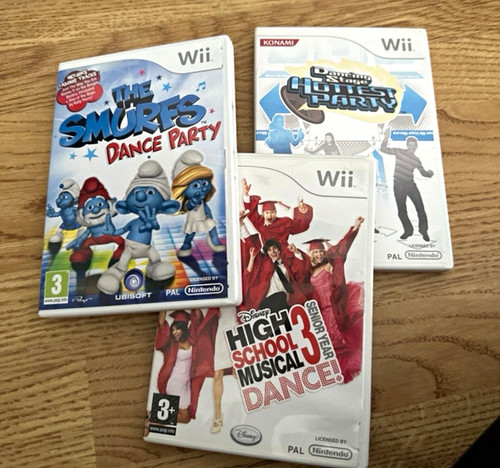 Nintendo wii games smurfs - games,