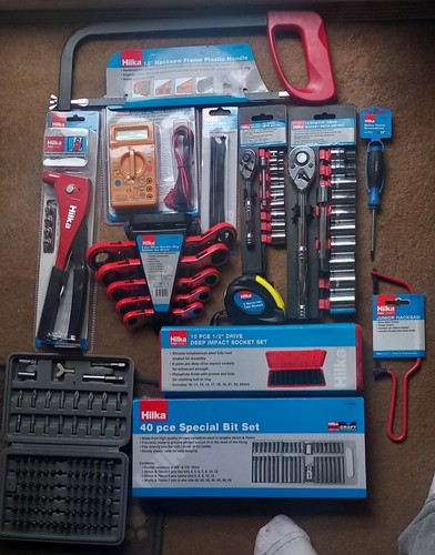 Hilka tool job lot - job, socket