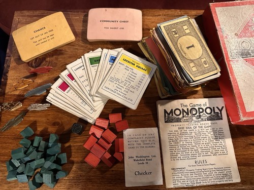 Vintage 1940s waddingtons - vintage,