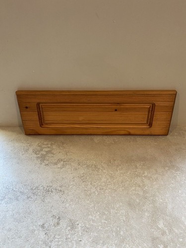 Solid pine drawer front - solid,