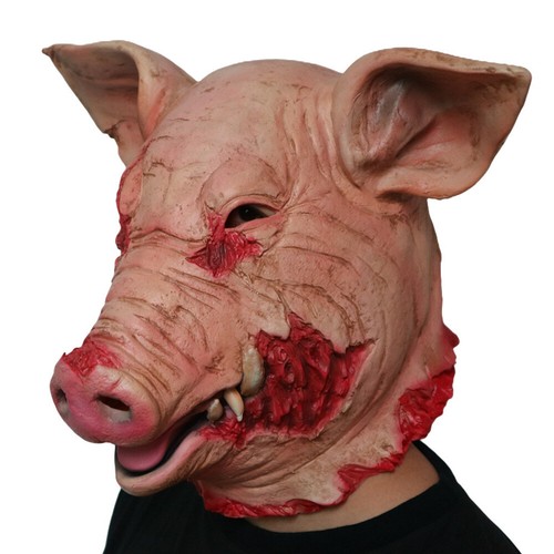 Scary saw pig - saw,