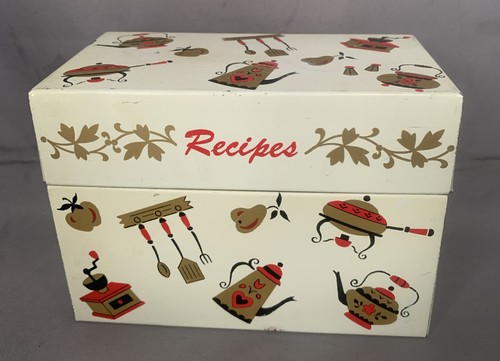 Vintage recipe box ohio - recipe,