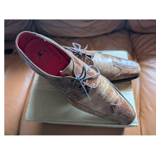 Jeffery west brown leather - brown,