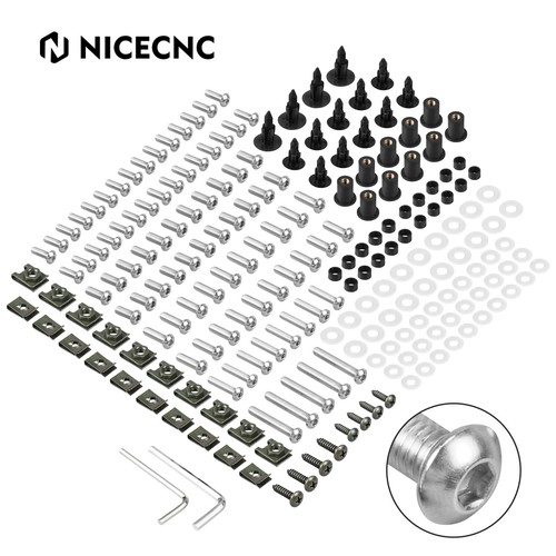 253pcs fairing bolts clips - 253pcs, kit