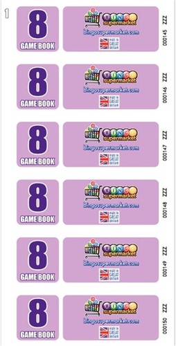 Bingo tickets view - tickets,