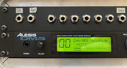 Alesis dm5 drum - module,, patch