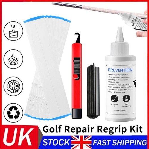 Golf regrip repair kit - repair, rubber