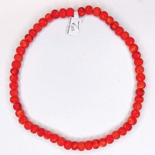 Viva Clay Beads - Elasticated Necklace - "Passion"