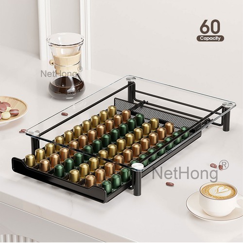 New chrome coffee pod - new,